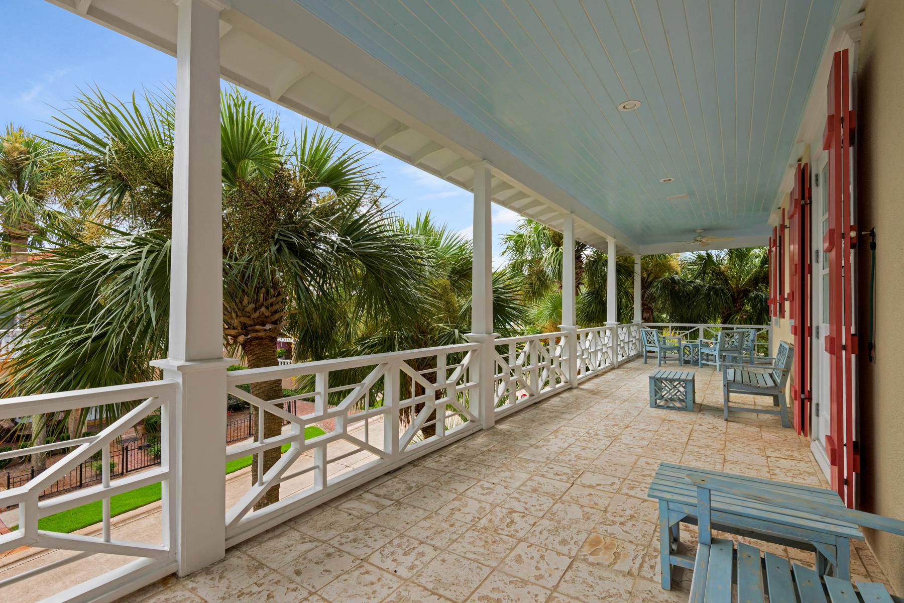 12 Place De La Fontaine Miramar Beach, FL 32550 - Photo 56 of 59 a view of balcony with furniture