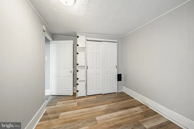 wooden floor in an empty room