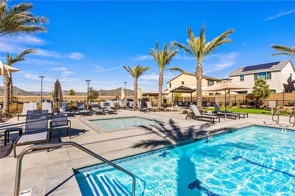 a view of multiple houses with a yard