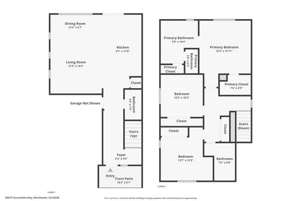 $500,000 | 29375 Tourmaline Way, Winchester, CA 92596