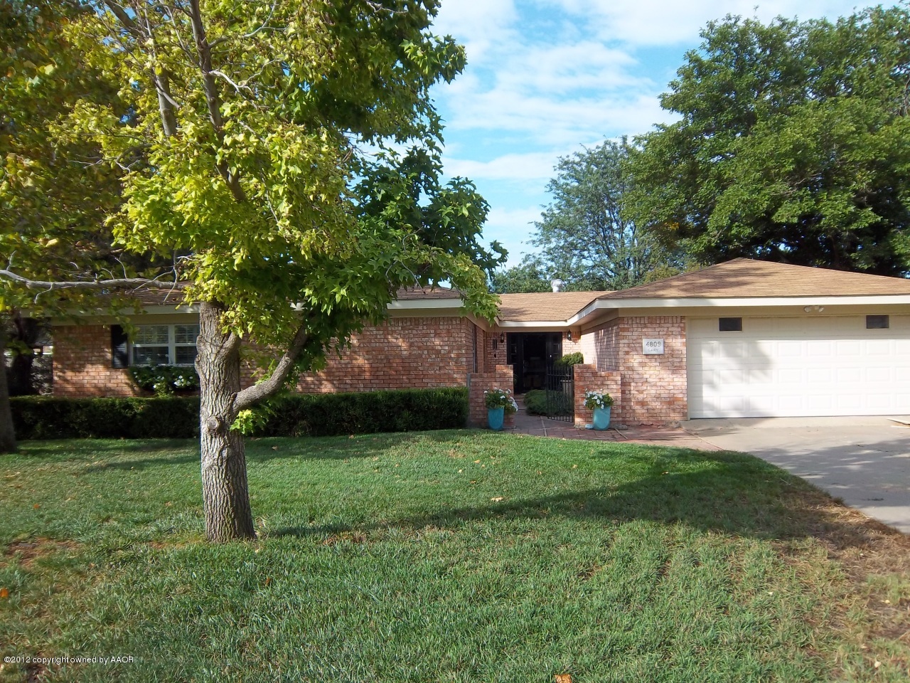 4809 Gary Lane Amarillo, TX 79110 - Photo 1 of 19 Front View