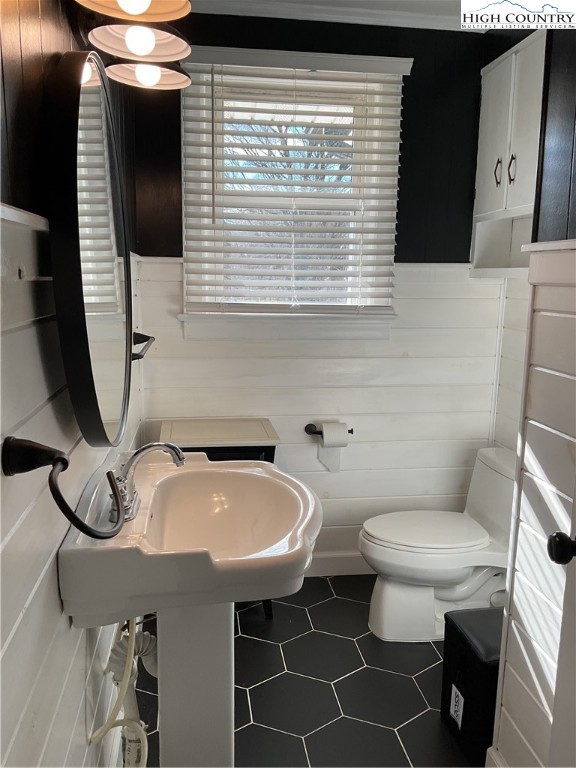 4560 Highway 18 Sparta, NC 28675 - Photo 33 of 43 a bathroom with a toilet sink and mirror