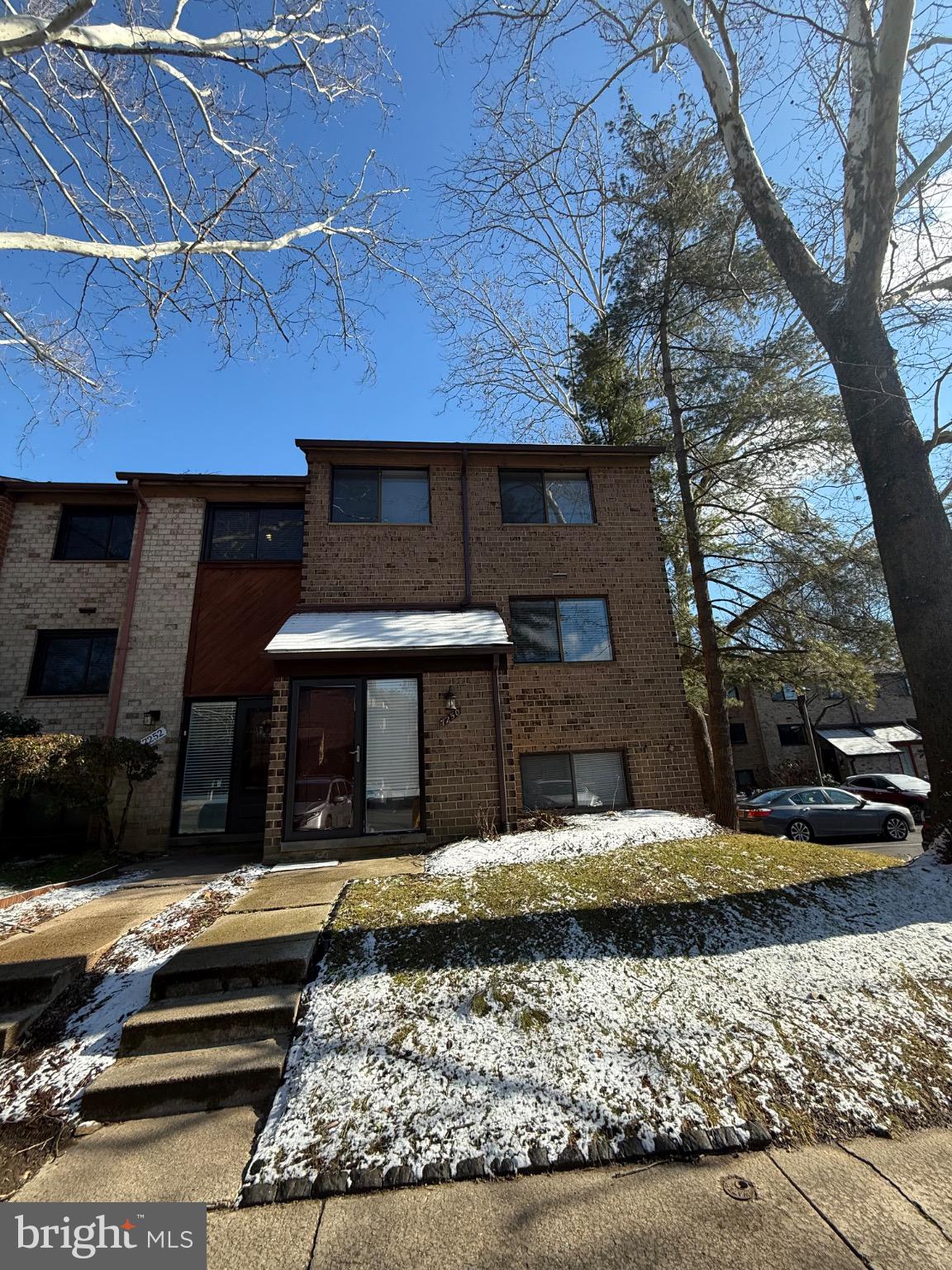 7250 Lasting Way Columbia, MD 21045 - Photo 2 of 39 Charming brick townhouse with winter's touch.