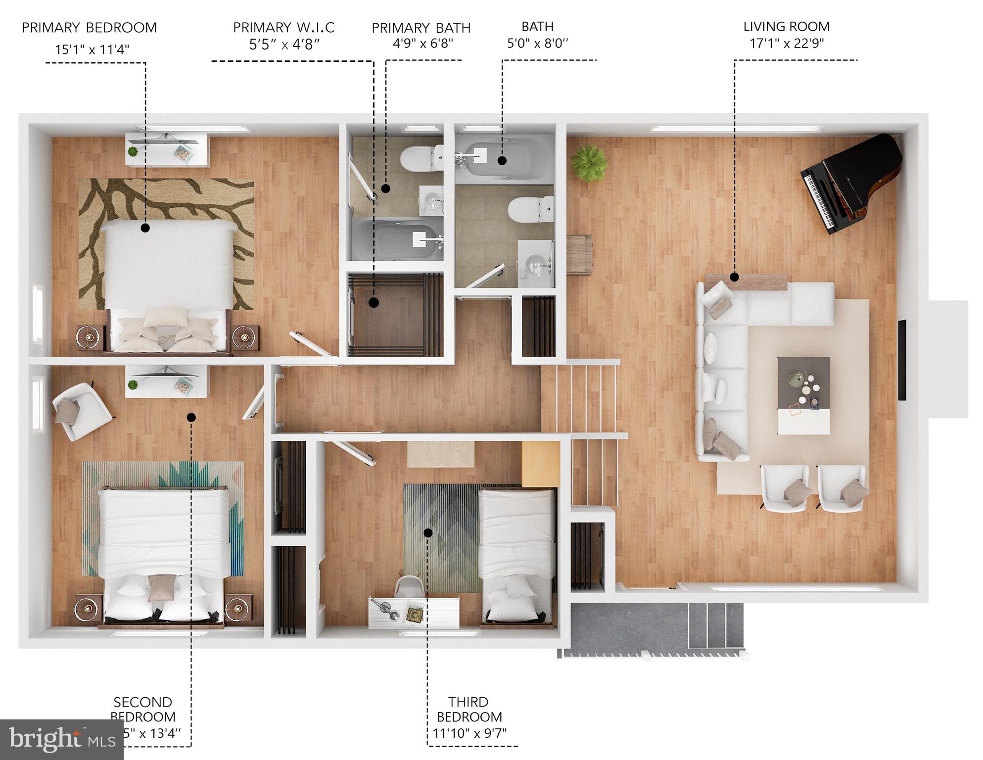 510 Epsom Road Towson, MD 21286 - Photo 47 of 48 Floor Plans