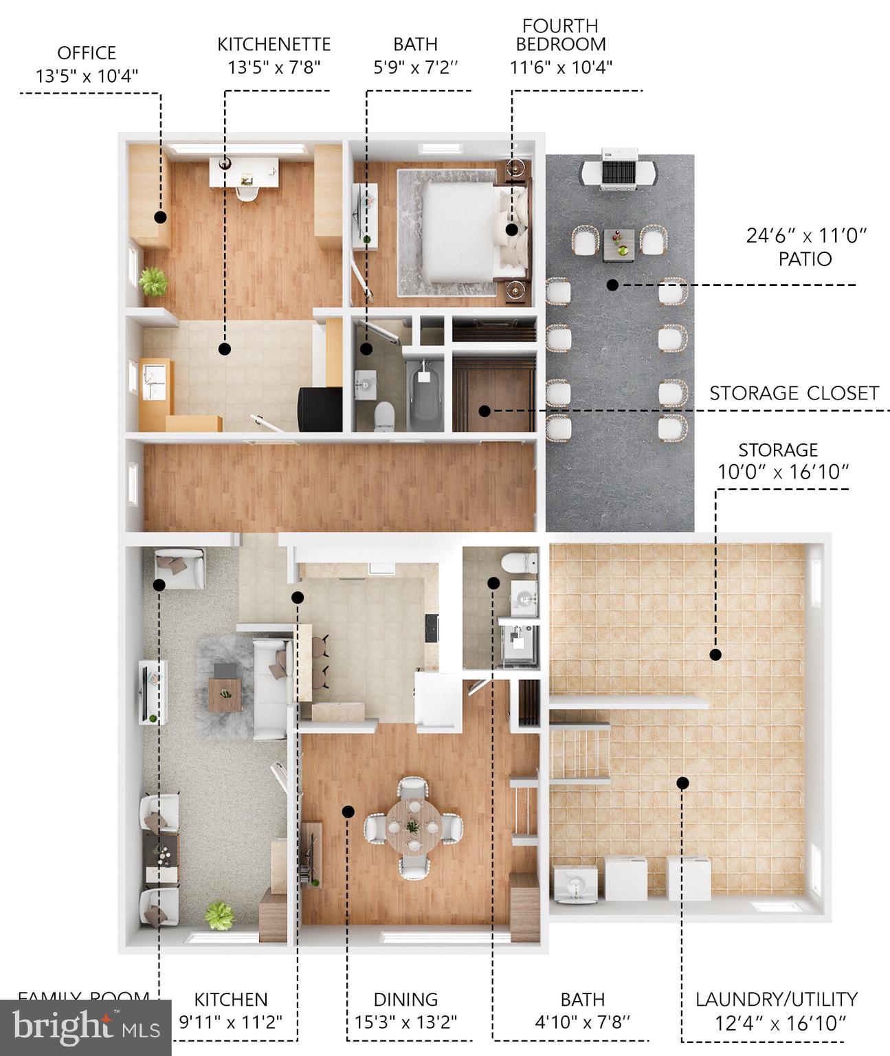510 Epsom Road Towson, MD 21286 - Photo 48 of 48 Floor Plans