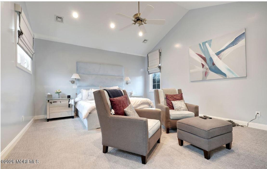 57 Darlington Road Deal, NJ 07723 - Photo 21 of 27 a living room with furniture and a ceiling fan