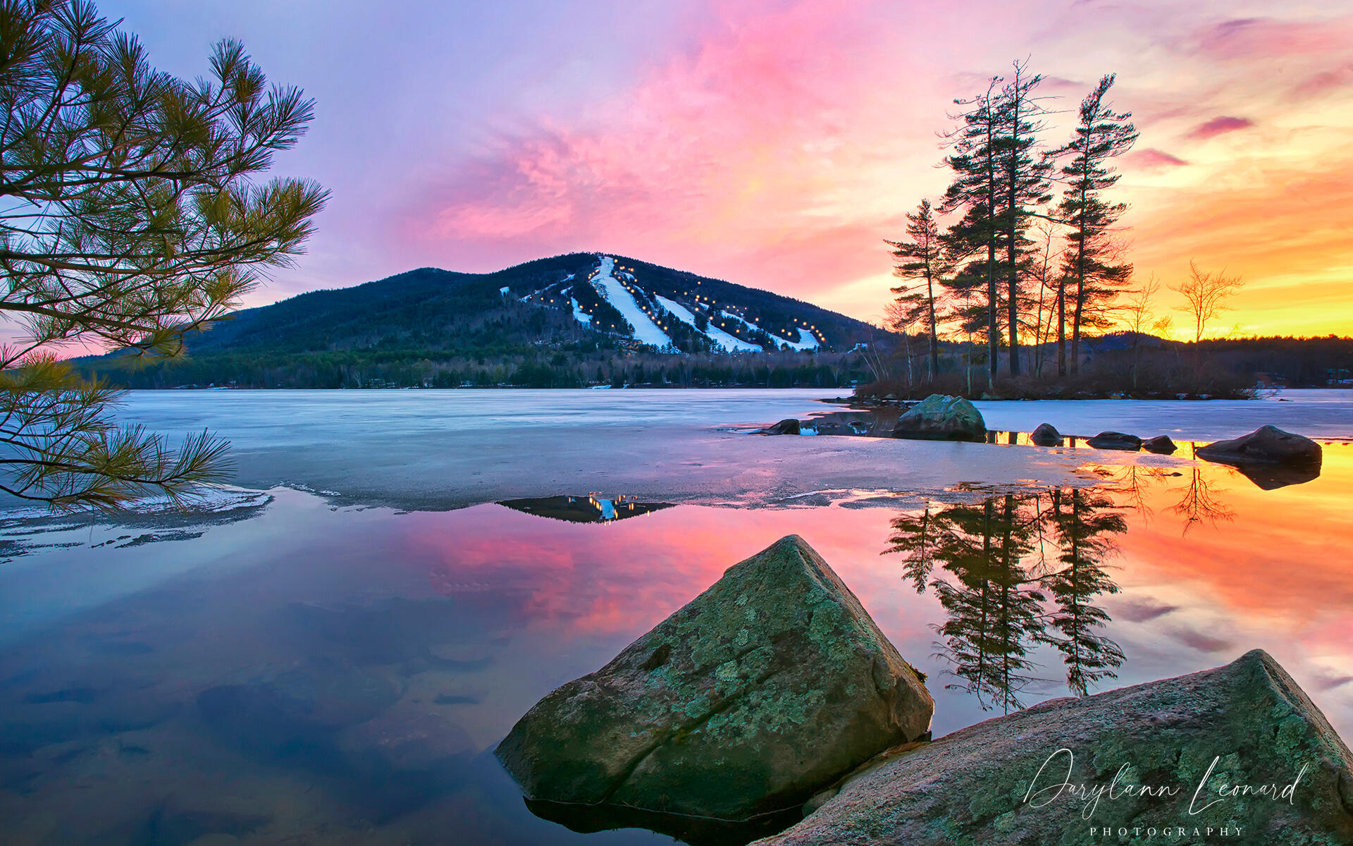 21 Daffodil Court, Unit 16 Naples, ME 04055 - Photo 85 of 85 St.Patty's Day Sunset for Tracy