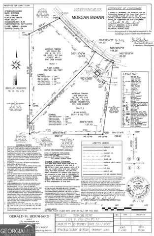 a view of a garden with a bench