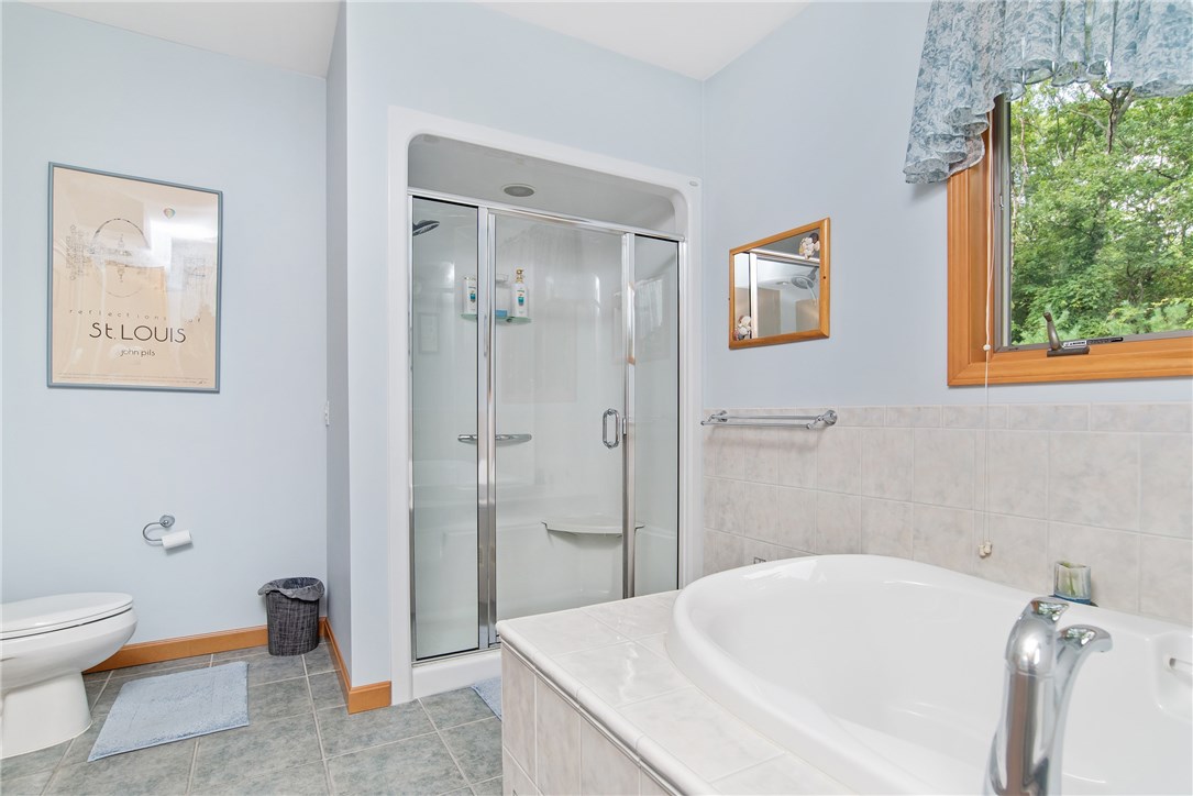 804 Whaley Hollow Road Coventry, RI 02816 - Photo 13 of 35 Large Master Bath with Aquatic Serenity Air Tub and separate shower