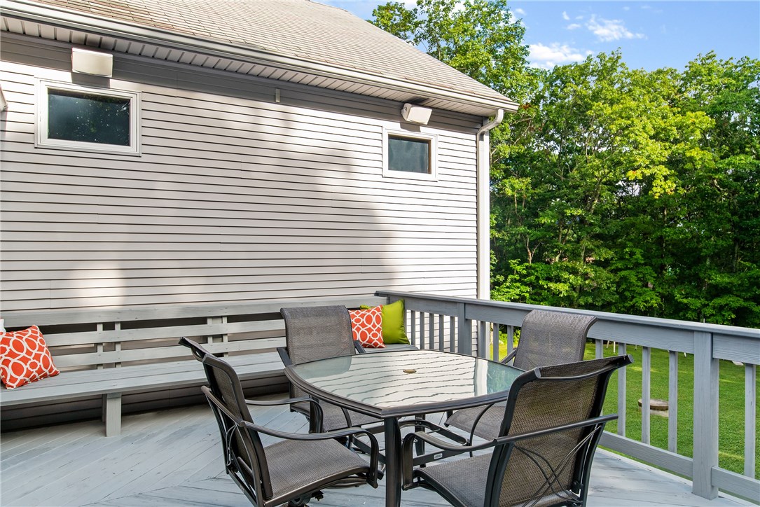 804 Whaley Hollow Road Coventry, RI 02816 - Photo 23 of 35 Deck overlooking lovely back yard