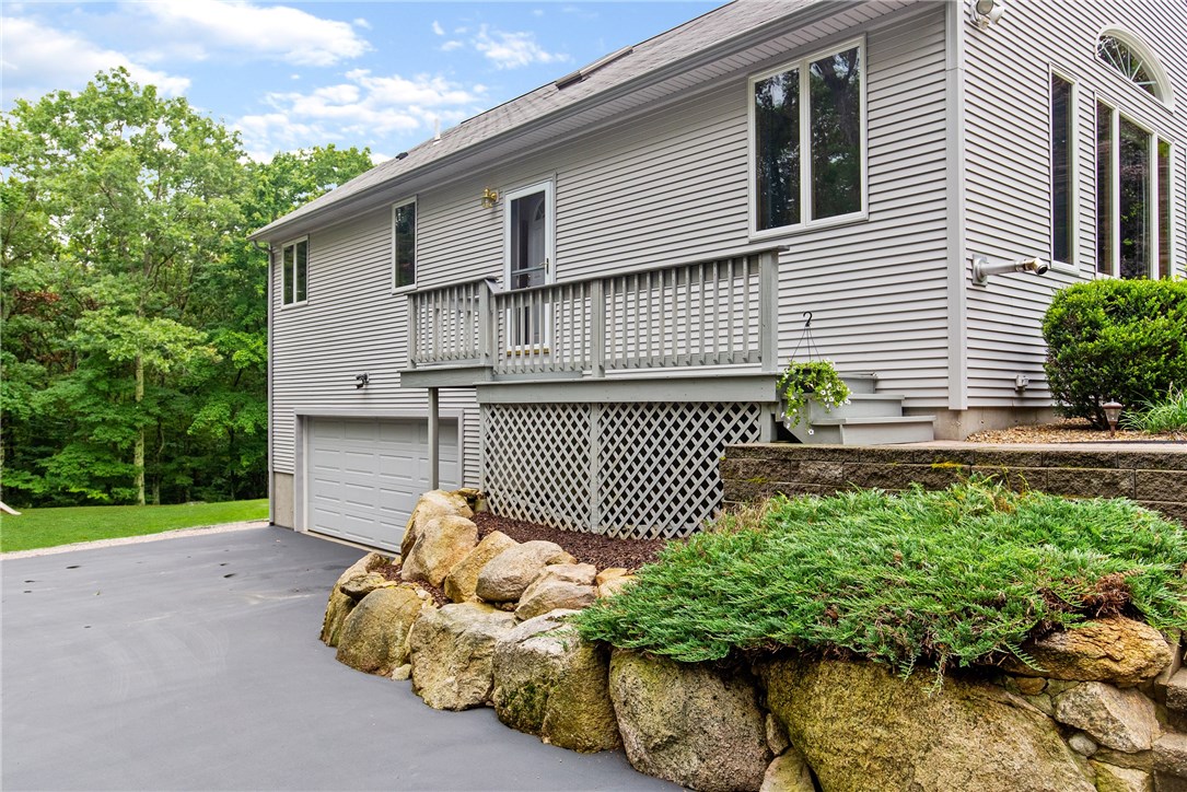804 Whaley Hollow Road Coventry, RI 02816 - Photo 25 of 35 Oversized 2-car garage with lots of storage space