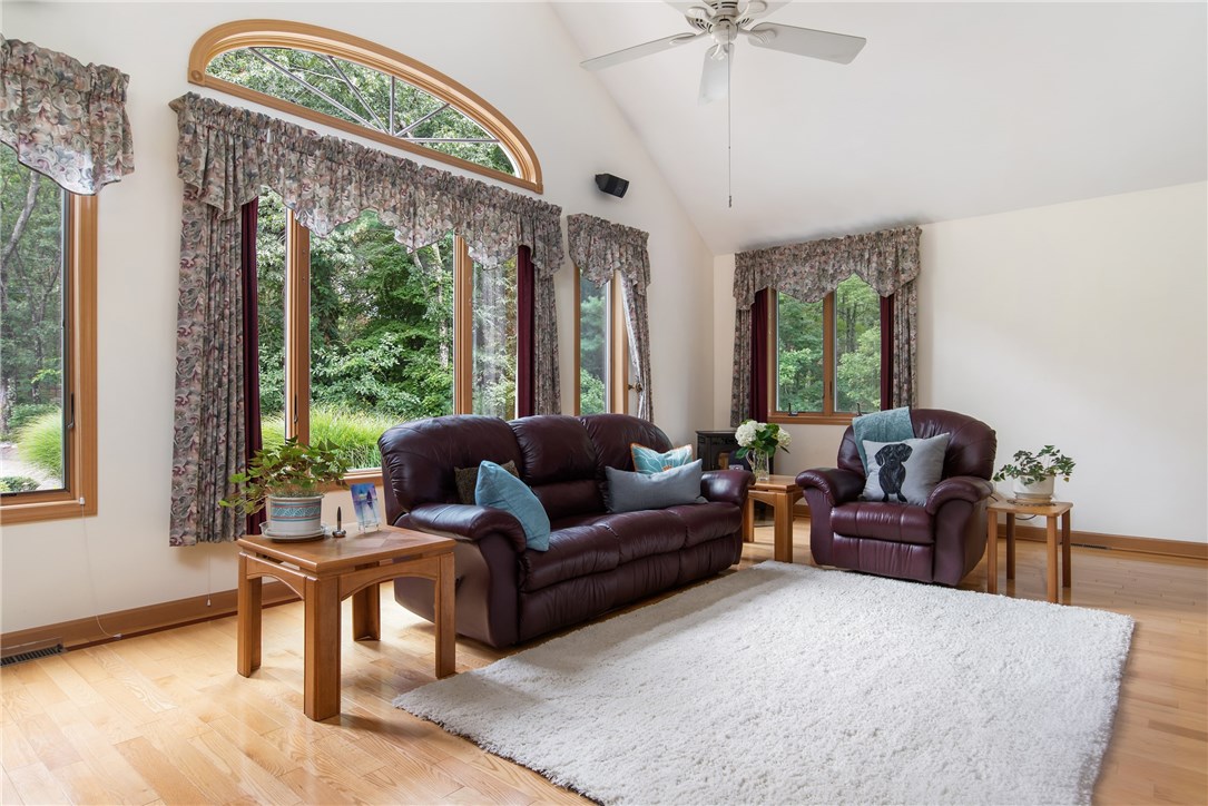 804 Whaley Hollow Road Coventry, RI 02816 - Photo 3 of 35 Huge Great Room overlooks the lovely landscape