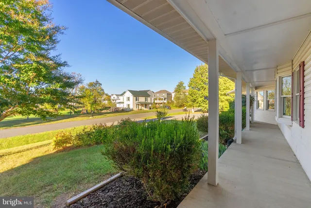 a view of an outdoor space and a lake view