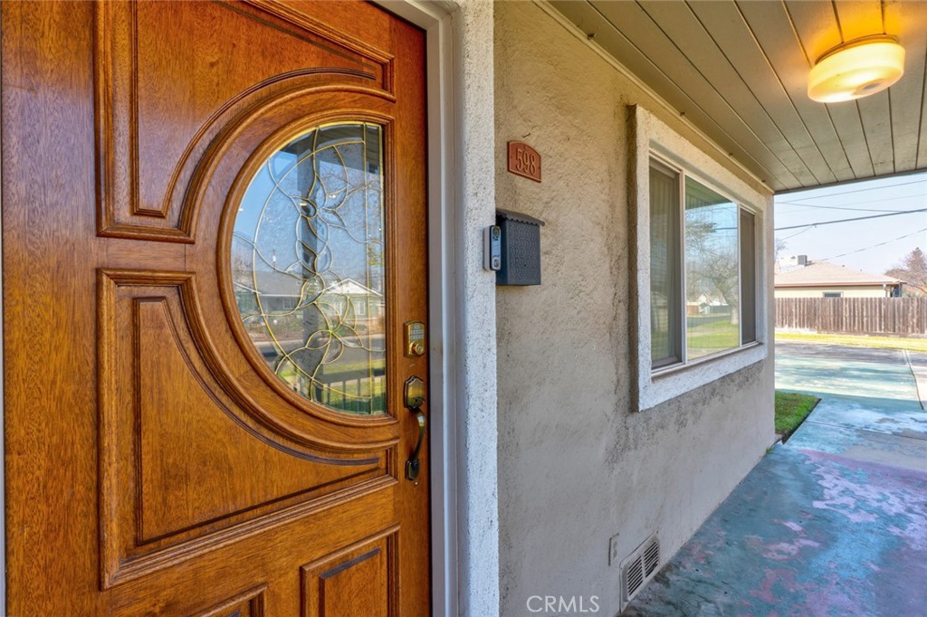 598 East 19th Street Merced, CA 95340 - Photo 7 of 25 a view of a door with a washer and dryer