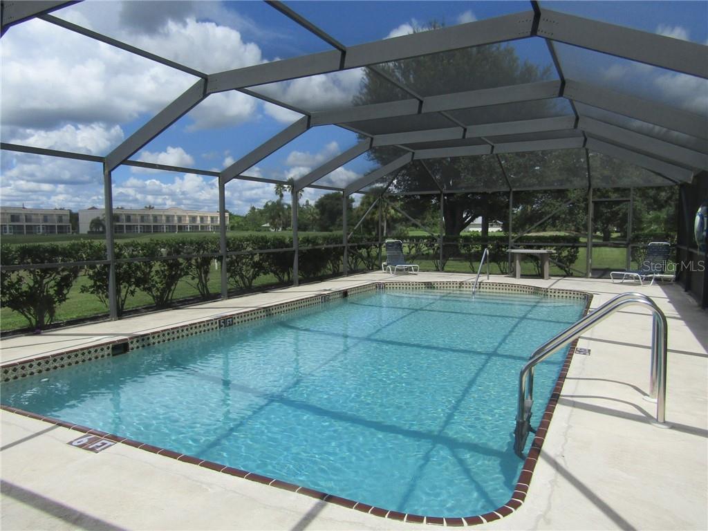 1211 Saxony Circle, Unit A1 Punta Gorda, FL 33983 - Photo 11 of 13 a view of a indoor swimming pool