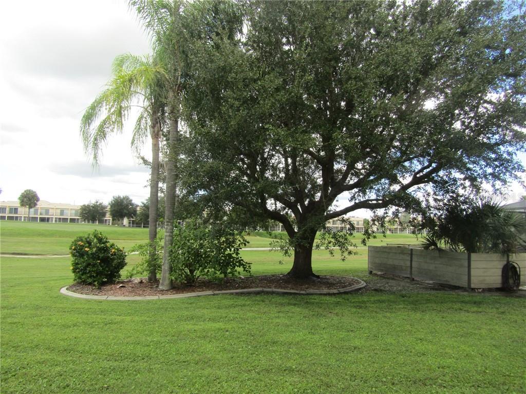 1211 Saxony Circle, Unit A1 Punta Gorda, FL 33983 - Photo 13 of 13 a view of a yard with a tree
