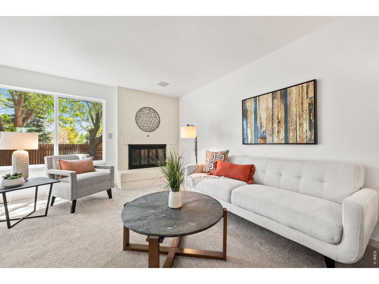 7422 Clubhouse Road Boulder, CO 80301 - Photo 12 of 25 Wood burning fireplace