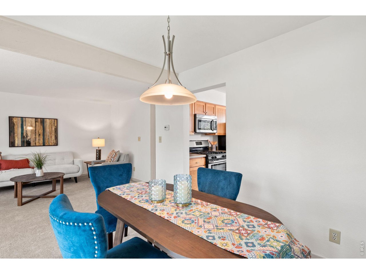 7422 Clubhouse Road Boulder, CO 80301 - Photo 10 of 25 Dining room opens to living room and kitchen