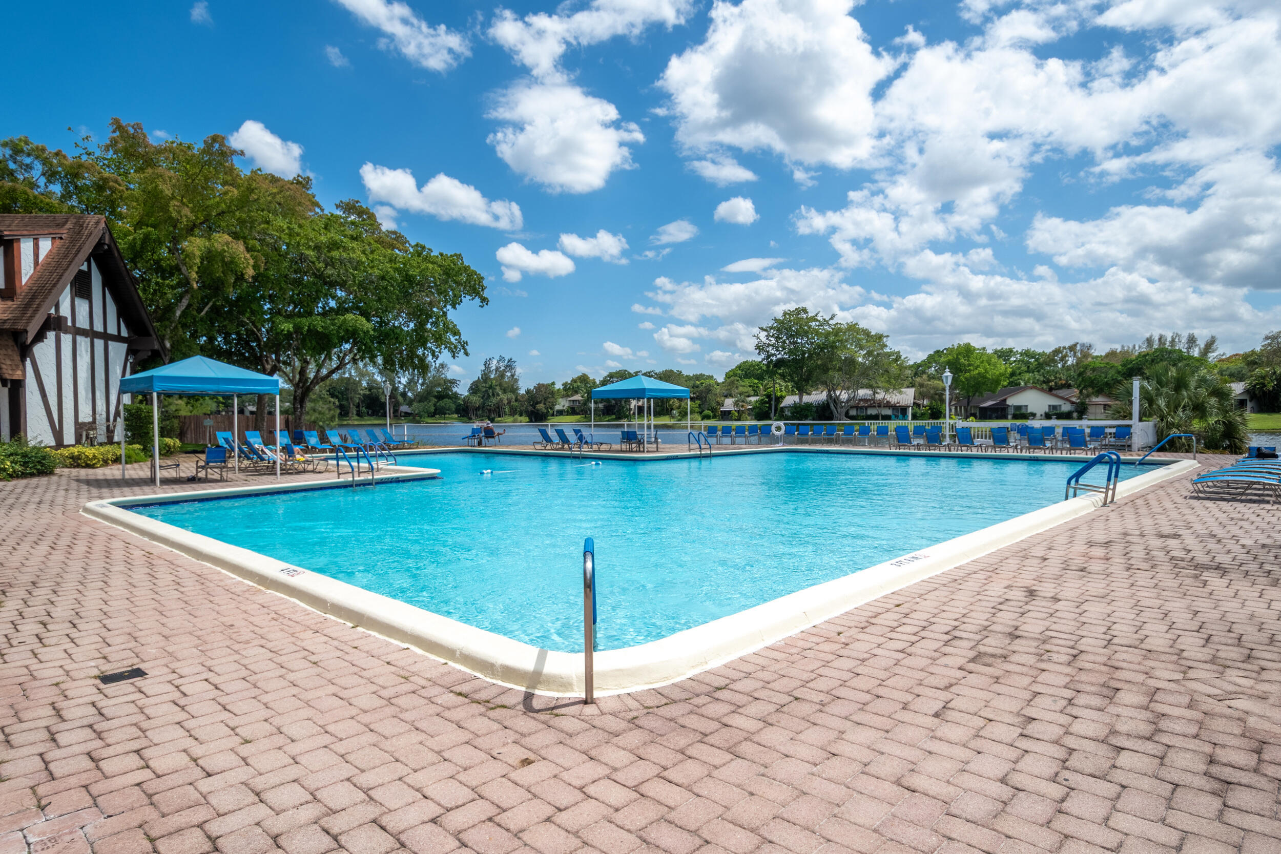 3660 Inverrary Drive, Unit 3Q Lauderhill, FL 33319 - Photo 32 of 35 a view of a lake with a terrace