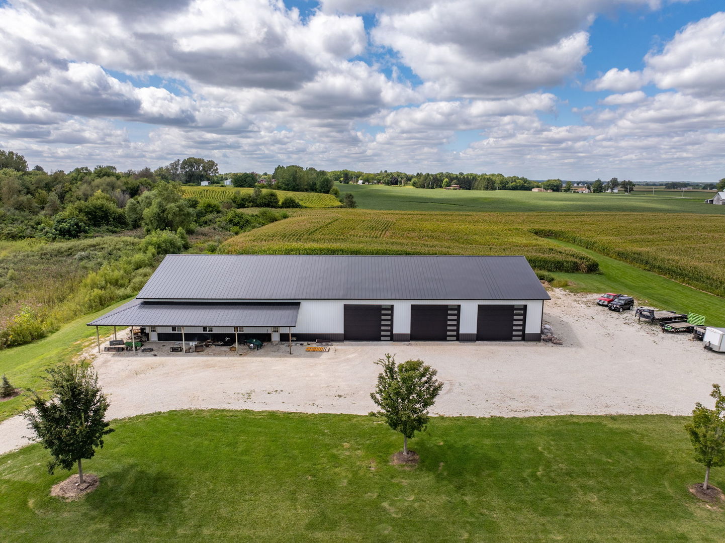 9901 Highway 6 Geneseo, IL 61254 - Photo 25 of 29 a view of a yard with a house