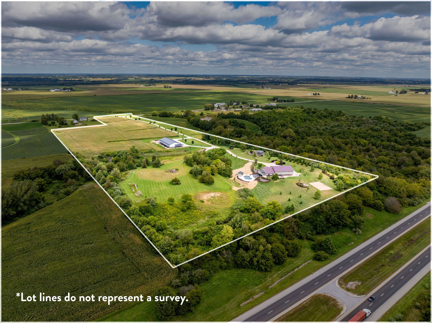 9901 Highway 6 Geneseo, IL 61254 - Photo 28 of 29 a view of a tennis court