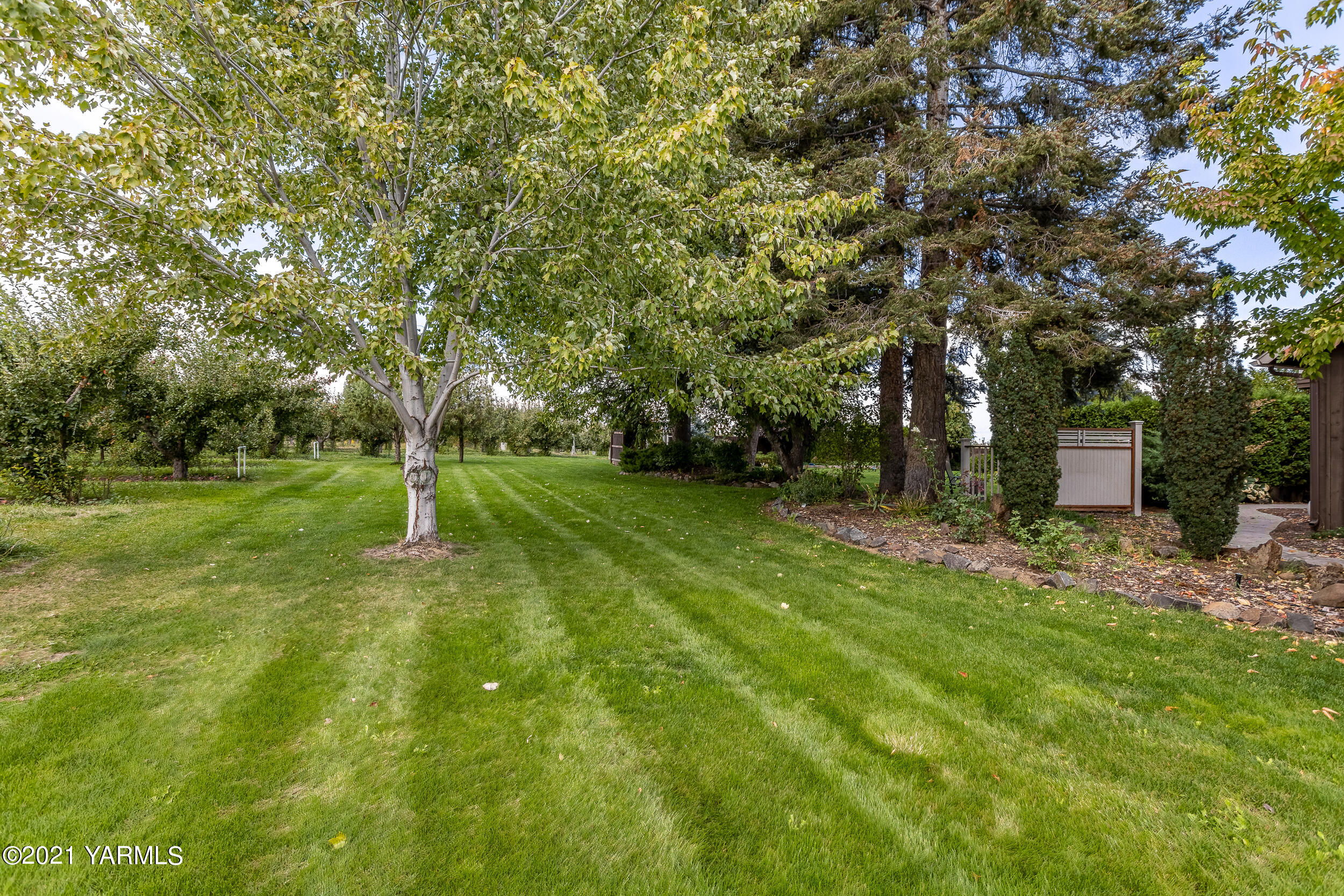 12401 Nelson Road Yakima, WA 98903 - Photo 43 of 48 a backyard of a house with lots of green space
