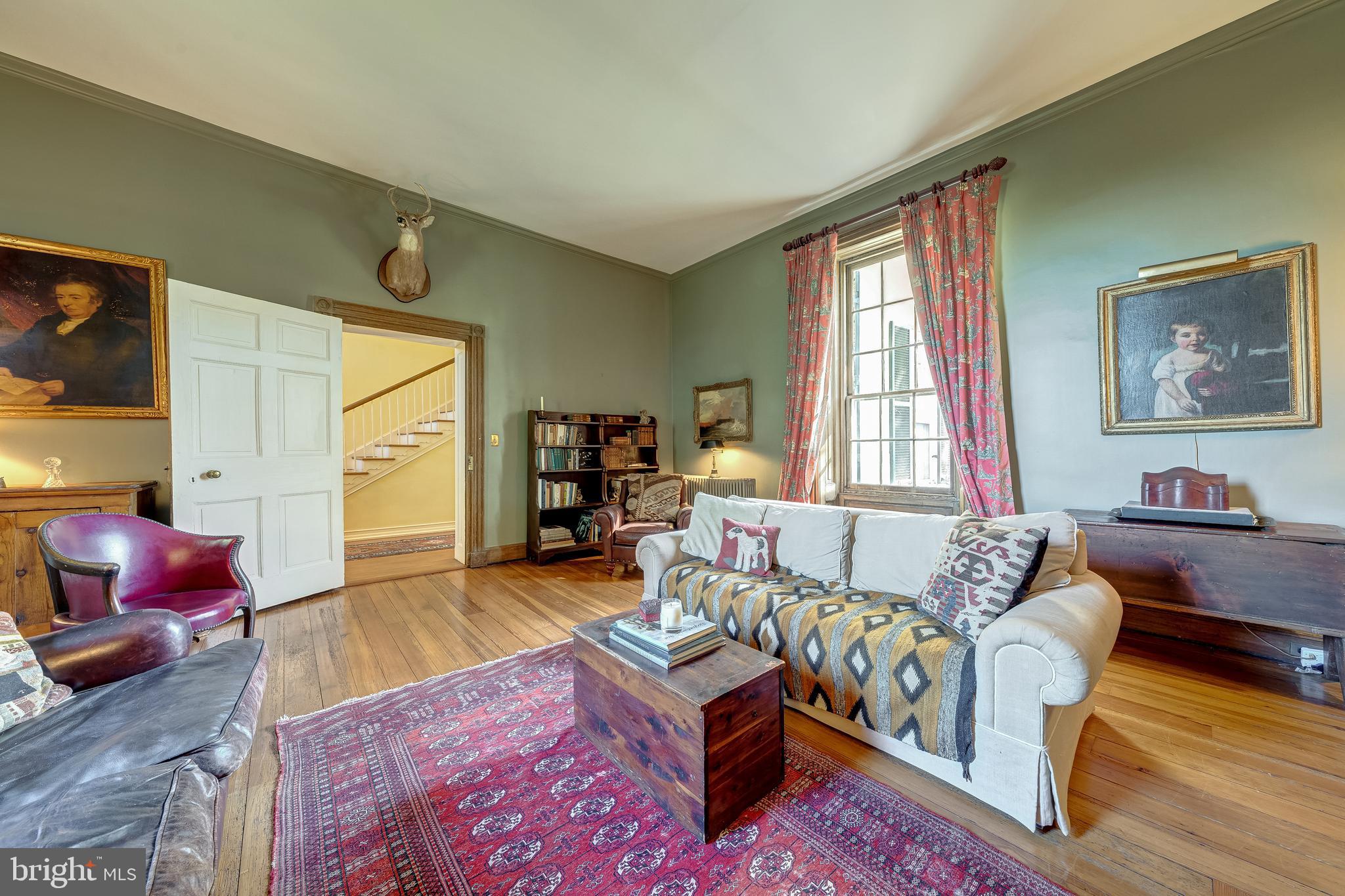 3707 Carrington Road Delaplane, VA 20144 - Photo 16 of 52 a living room with furniture and a window