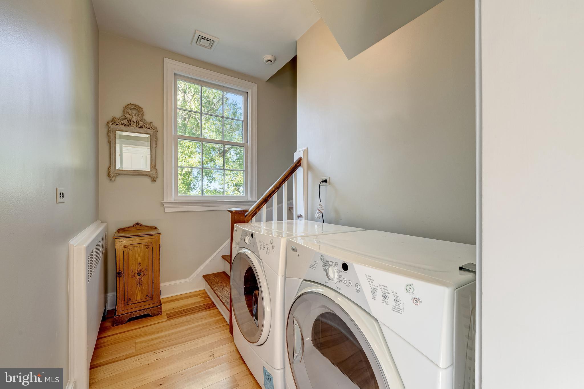 3707 Carrington Road Delaplane, VA 20144 - Photo 29 of 52 a view of a storage & utility room with washer and dryer