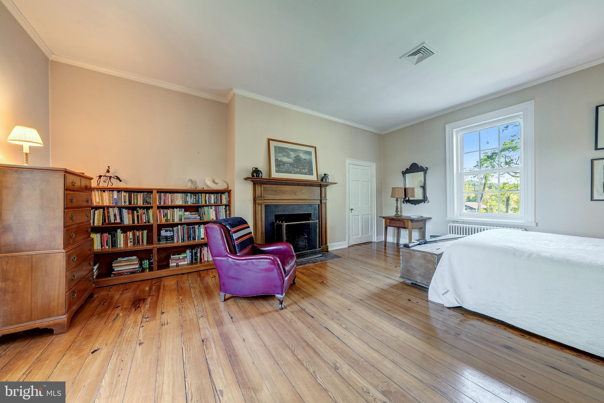 3707 Carrington Road Delaplane, VA 20144 - Photo 37 of 52 a living room with furniture and a wooden floor