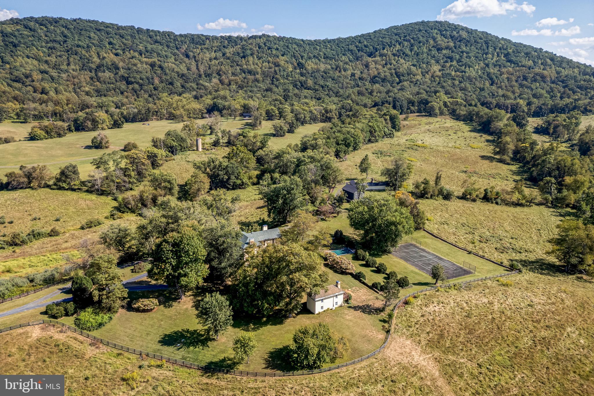 3707 Carrington Road Delaplane, VA 20144 - Photo 4 of 52 Aerial view of surrounding countryside