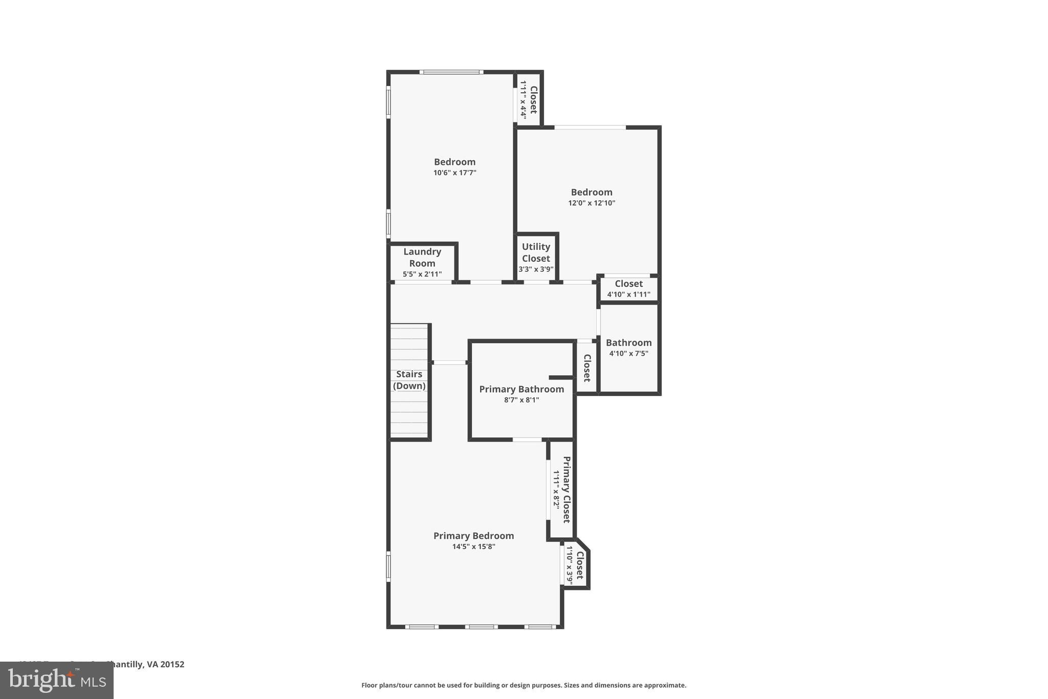 43487 Town Gate Square Chantilly, VA 20152 - Photo 54 of 56 a picture of floor plan
