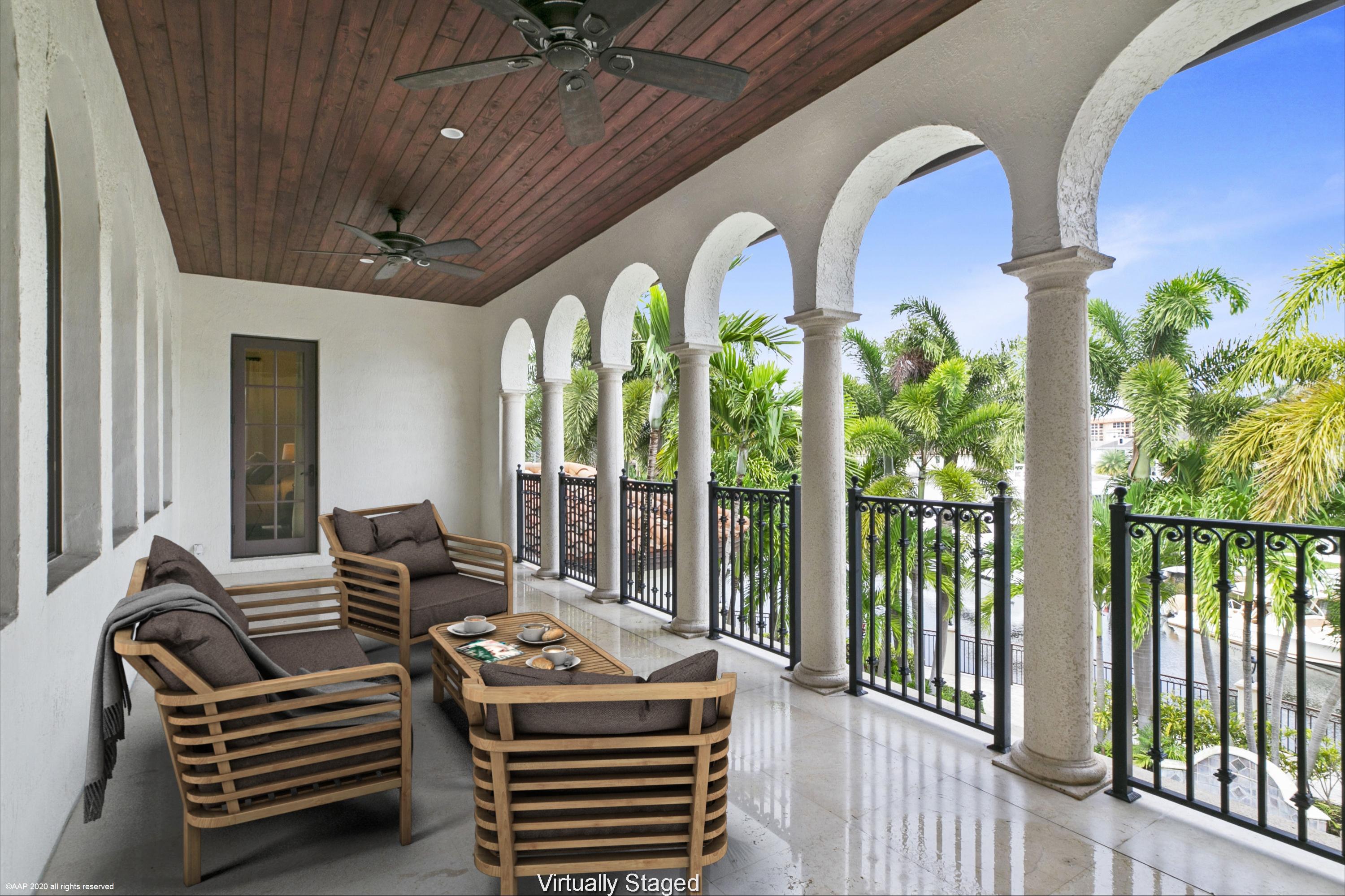 701 Broadview Drive Boca Raton, FL 33431 - Photo 39 of 78 Balconey Virtually Staged