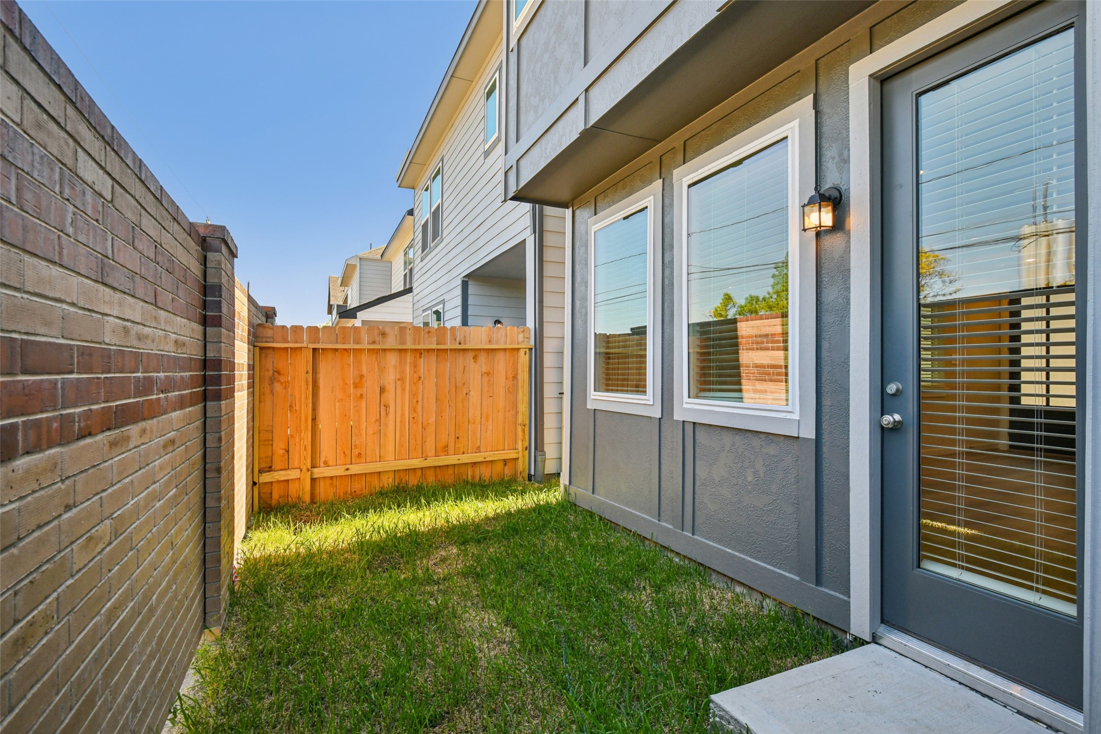 10012 Rustic Charm Street Houston, TX 77080 - Photo 43 of 45 a view of a back yard of the house