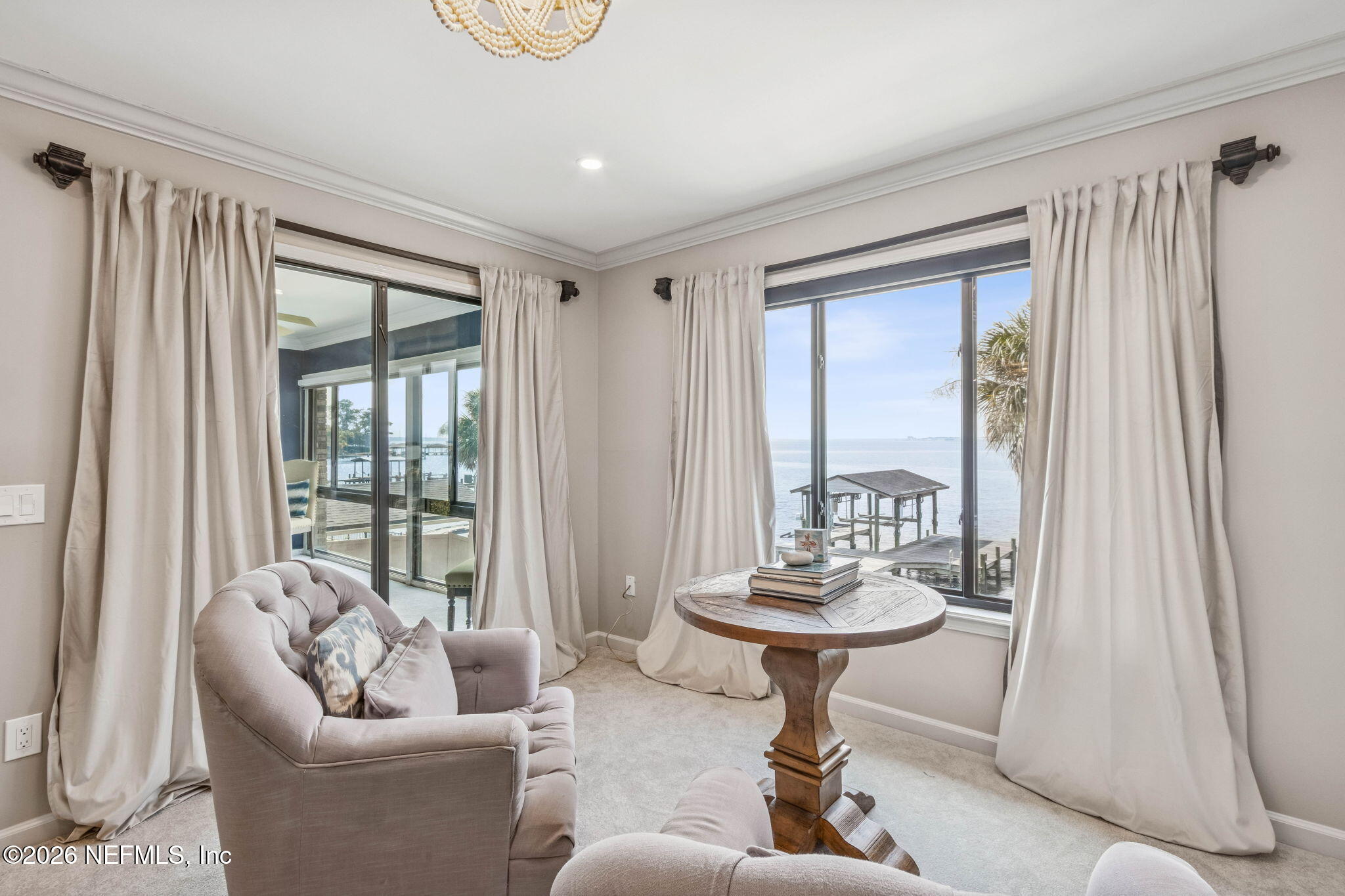 6518 Christopher Point Road West Jacksonville, FL 32217 - Photo 50 of 102 a living room with furniture and a large window