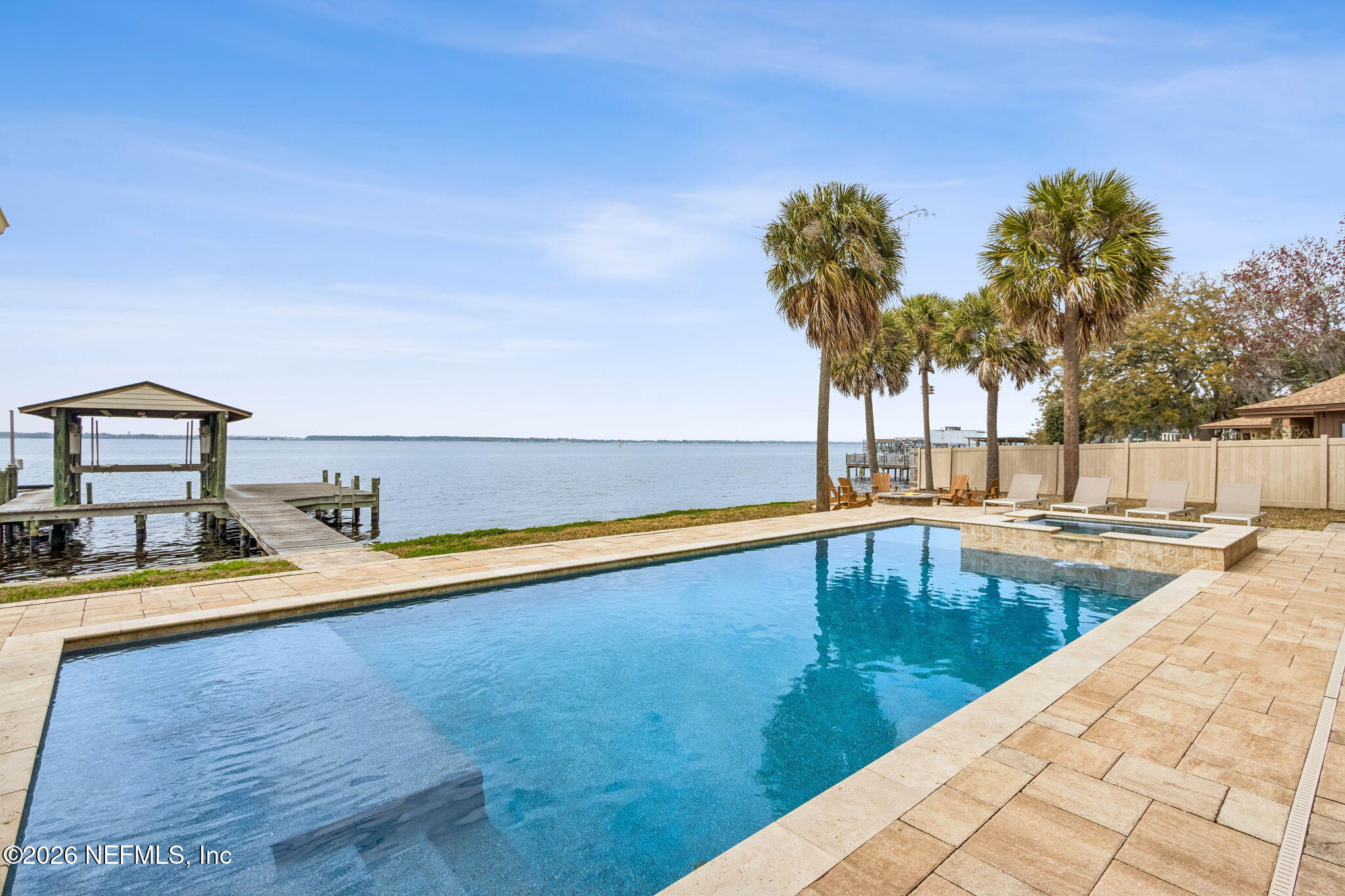 6518 Christopher Point Road West Jacksonville, FL 32217 - Photo 10 of 102 Pool to River View