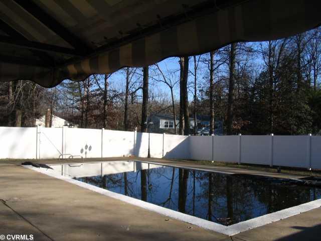 3931 Beulah Road Richmond, VA 23237 - Photo 8 of 11 Pool - Pool, Patio, and custom Vinyl Fencing