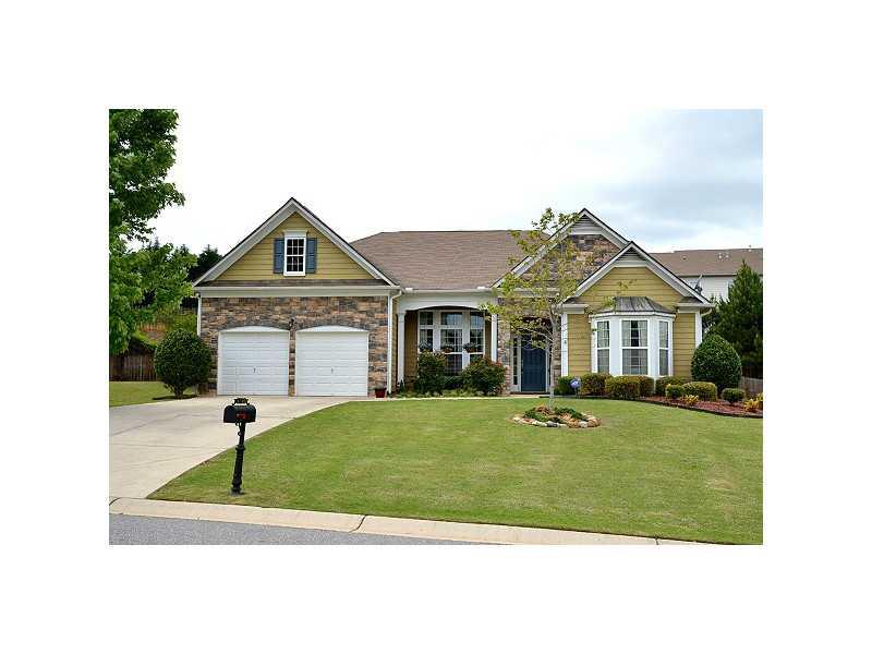 4940 Fieldstone Bend Drive Cumming, GA 30028 - Photo 1 of 1 Exterior Front. Beautiful large ranch plan