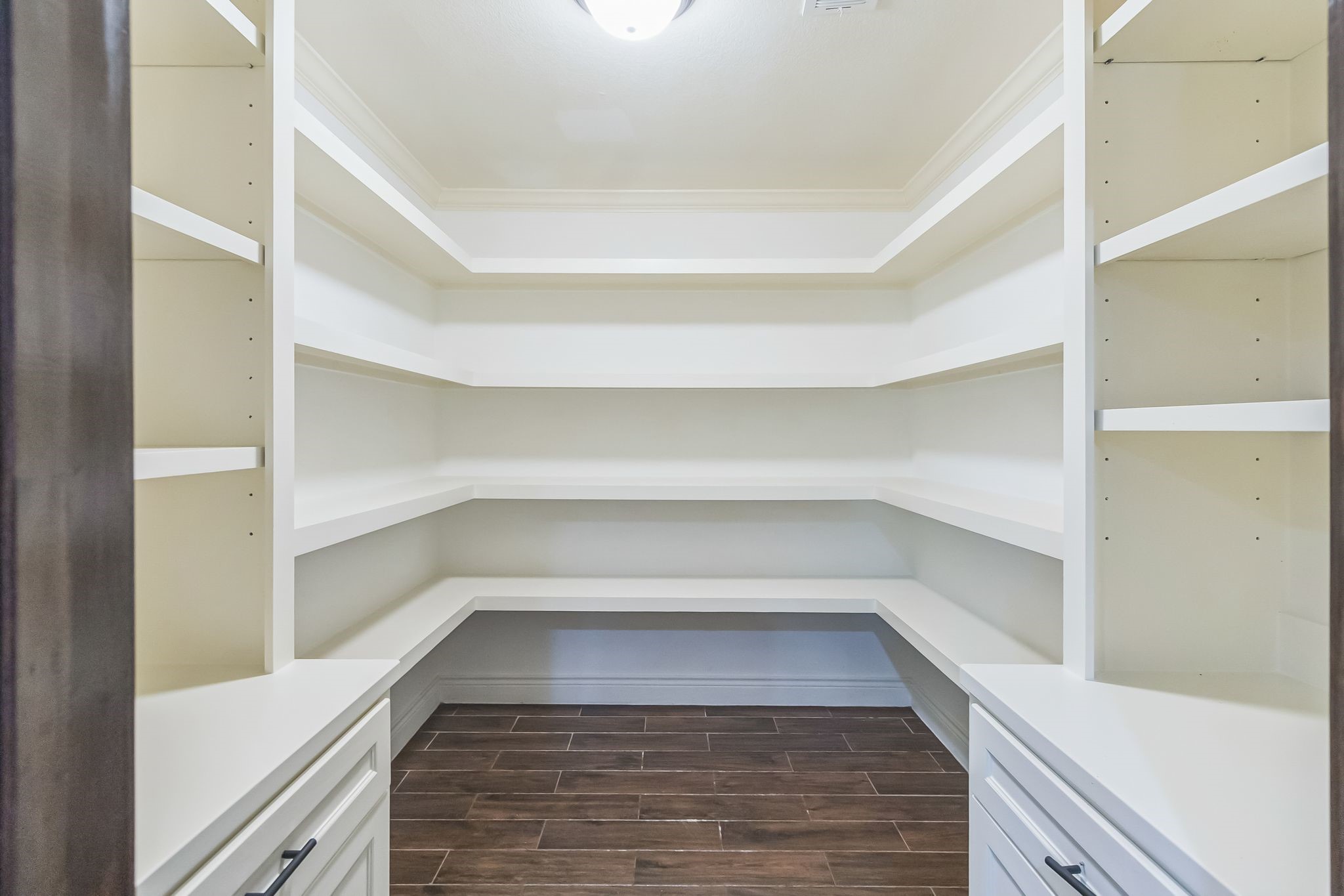 24578 Derry Street Hempstead, TX 77445 - Photo 21 of 50 Large pantry with built in drawers.