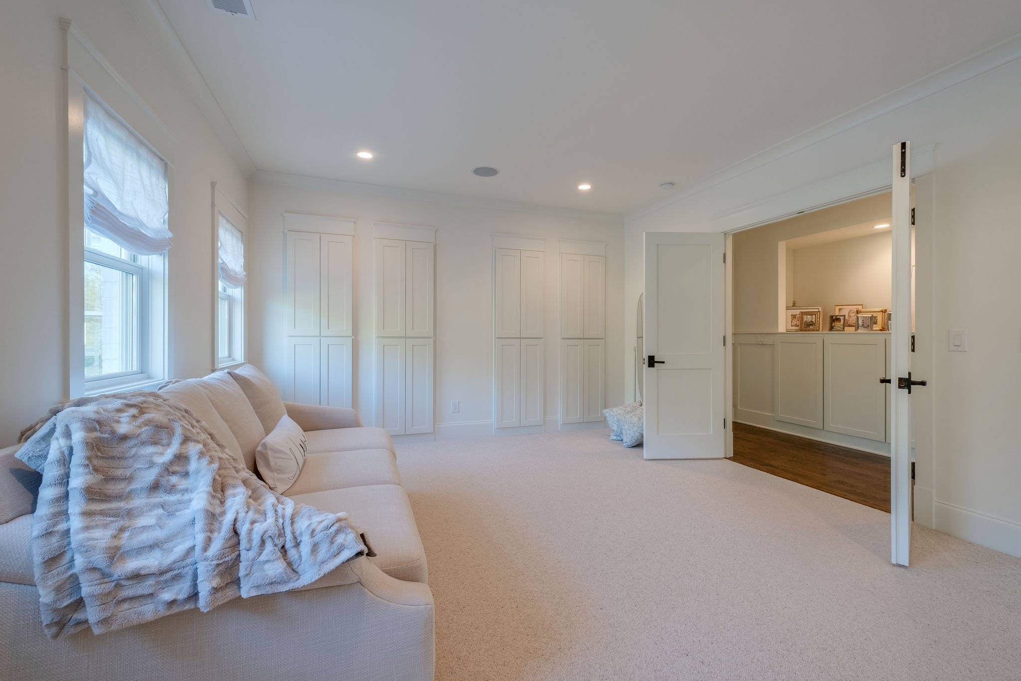 4224 Two Rivers Lane Franklin, TN 37069 - Photo 30 of 50 a spacious bedroom with a bed and a couch