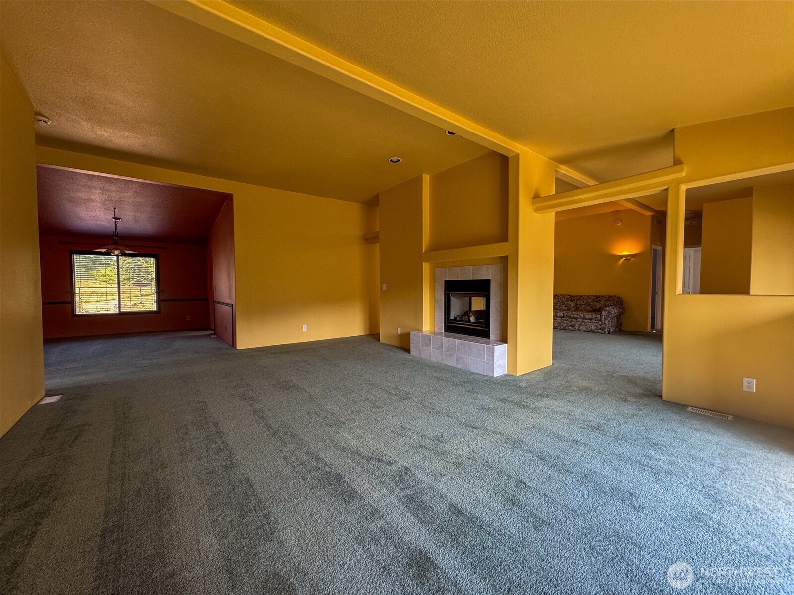 773 Lucas Creek Road Chehalis, WA 98532 - Photo 2 of 37 a view of an empty room with a fireplace