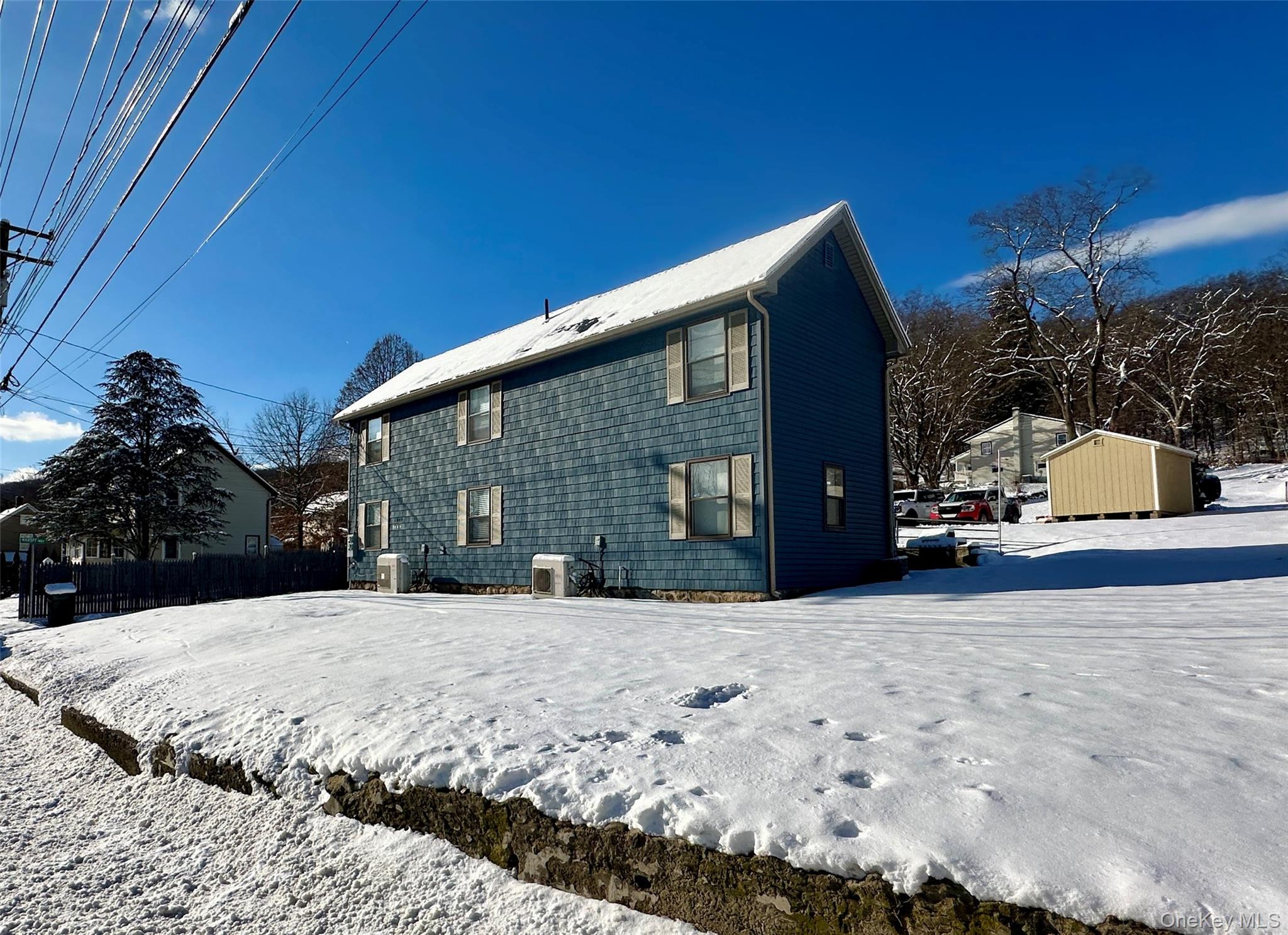 1101 Route 17 Southfields, NY 10975 - Photo 21 of 26 a view of a house with a snow in the yard