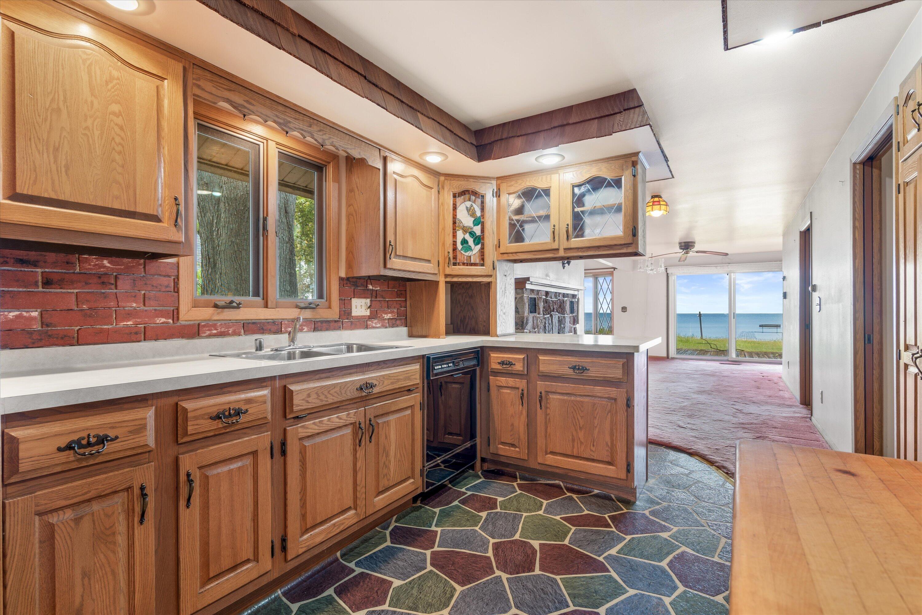 N10844 Artesia Beach Road Calumet, WI 53049 - Photo 12 of 36 Main Cottage - Kitchen