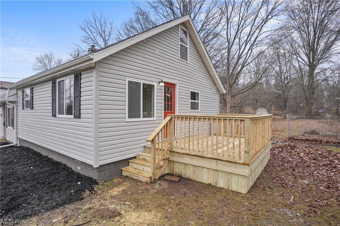 4159 Darrow Road Stow, OH 44224 - Photo 23 of 23 Side deck off the kitchen