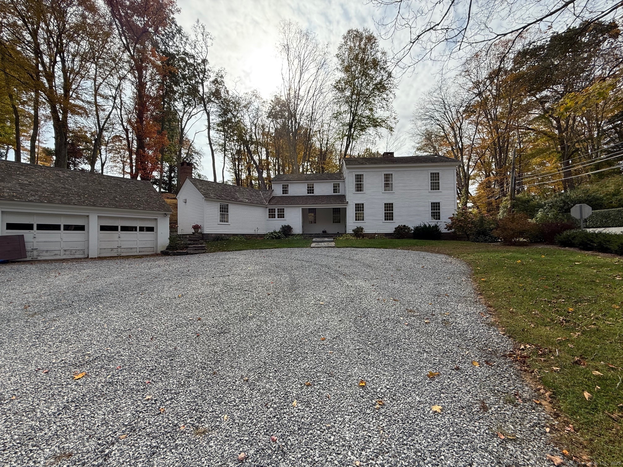 150 Ferry Road, Unit GATEHOUSE Lyme, CT 06371 - Photo 28 of 28 a view of a house with a back yard