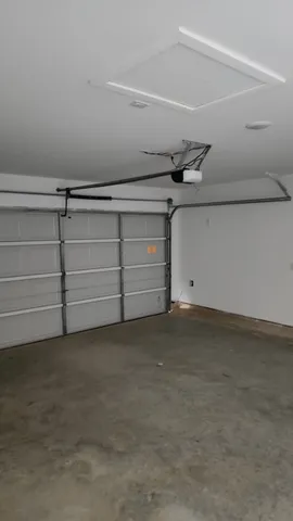 a view of a room with an empty space