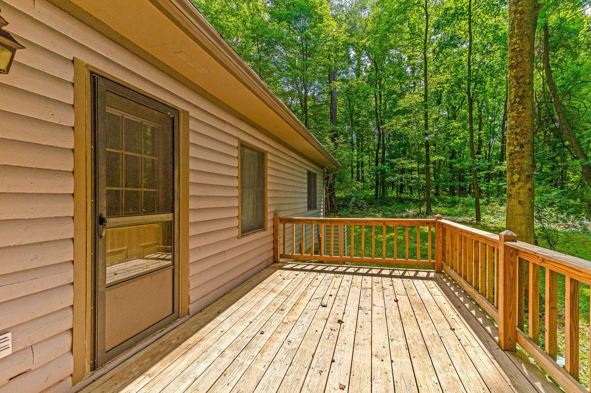 Private Back Patio