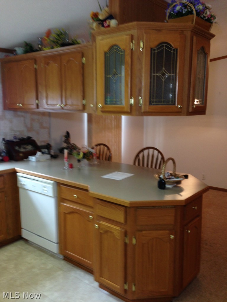 101 Morges Road Malvern, OH 44644 - Photo 6 of 18 Lead Glass Cabinet Doors a nice feature