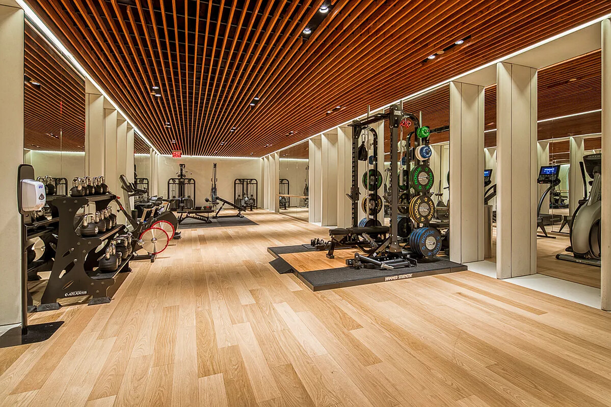 551 West 21st Street, Unit 4B Manhattan, NY 10011 - Photo 12 of 20 a view of a room with gym equipment
