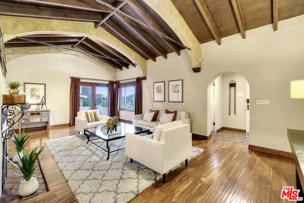 front view of a house with a garage