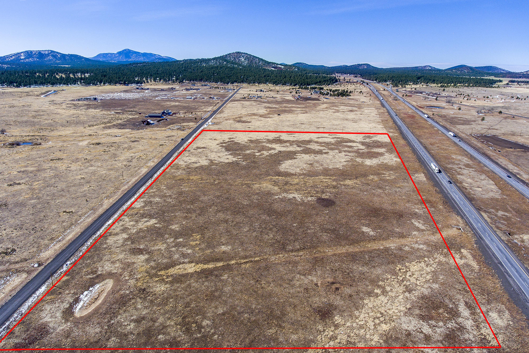 8125 Pittman Valley Road Williams, AZ 86046 - Photo 3 of 12 08_Aerial2 Lot Line